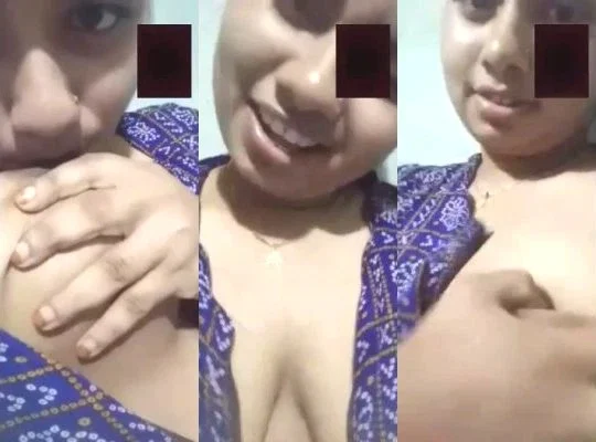 Desi Cute Girl Sucking Her Boobs Full Video
