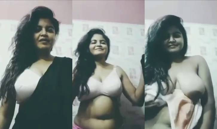 Cute Chubby Desi Girl Showing Huge Boobs Video HD