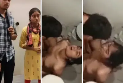 Indian Students Caught Fucking in Toilet Viral Full Video