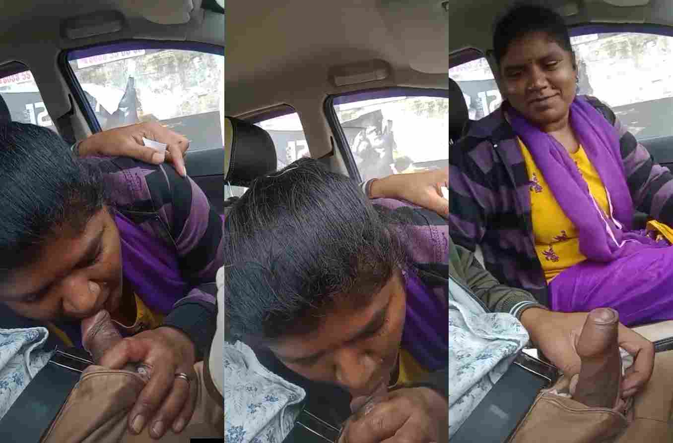 Local Bhabhi Sucking Dick in my Car Full Video
