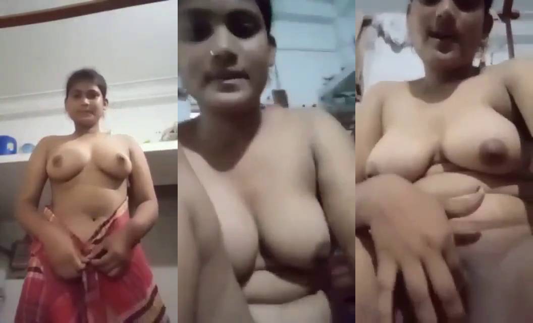 Village Chubby Girl with Big Boobs Fingering Pussy Viral Full Video