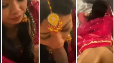 Assamese Wife Blowjob and Doggy Style Fuck Video HD