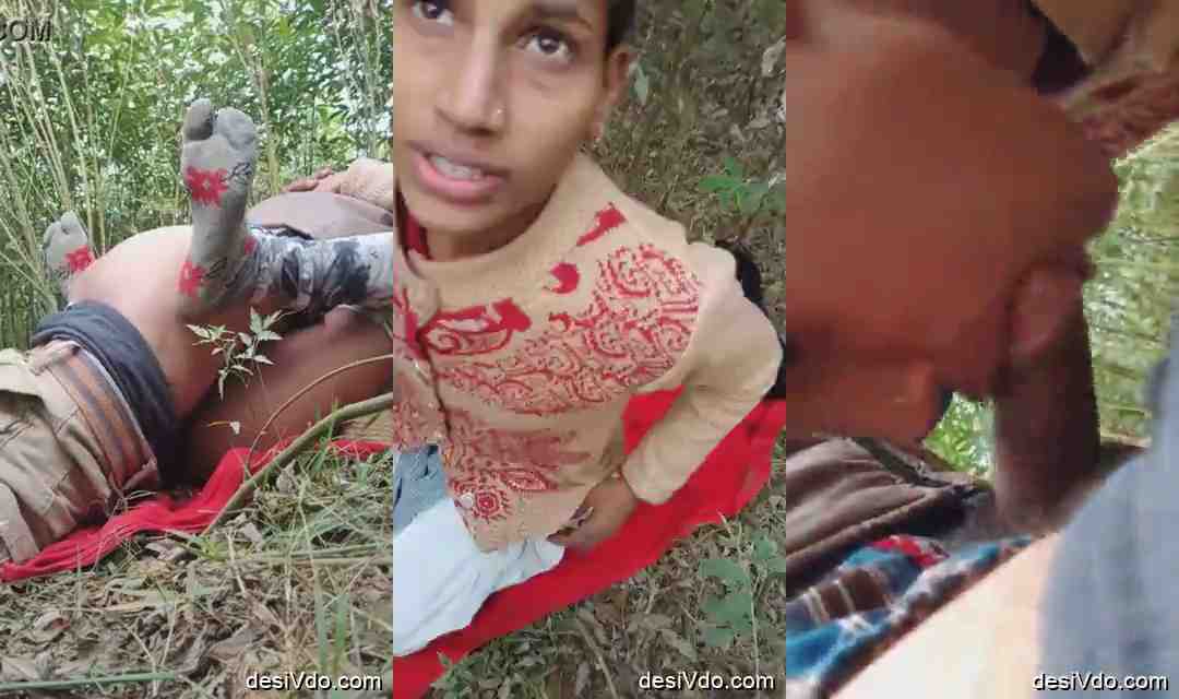 Desi Village Girl got Fucked in Jungle MMS Viral Video