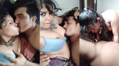 Sexy Wife’s Boobs and Sucking Cock Viral Video