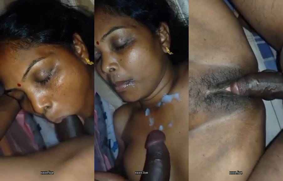 Village Aunty Blowjob and Pussy Fuck Video HD
