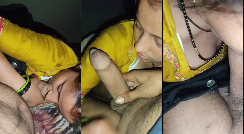 Desi Housewife Viral Blowjob Porn Video HD