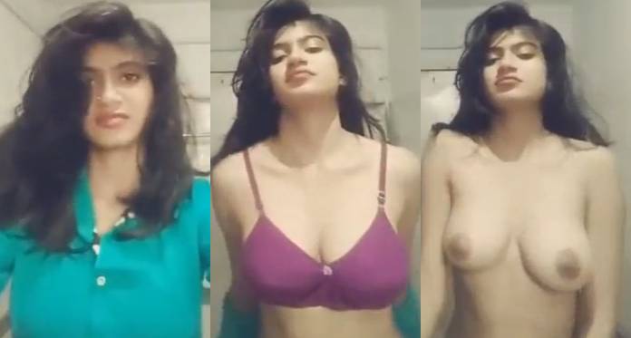 Super Hot Girl Naked Boobs Viral Video