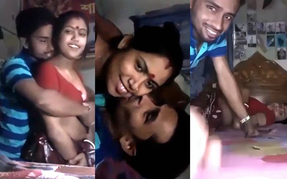 Super Sexy Saree Wali Bhabhi Sex with Village Boy Viral Video