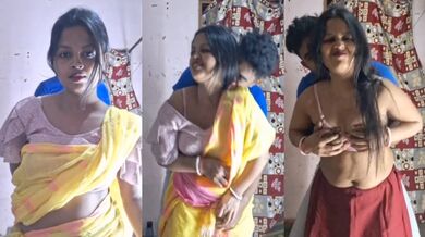 Young Boy Romances With Sexy Bhabhi Viral Video