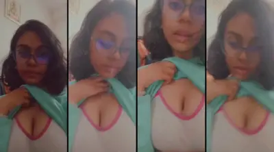 Beautiful Teen Girl her Boobs Licking Spanking Her Ass Viral Video