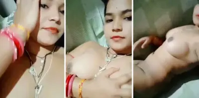 Horny Bhabhi Spreading her Pussy Closeup Viral Video
