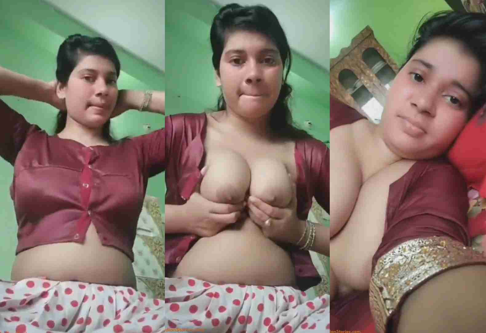 Sexy Horny Big Boobs Girl Video Call Viral Video
